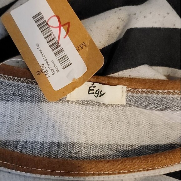 Egy Faded Stripes Tunic Top Size Medium - Picture 5 of 7